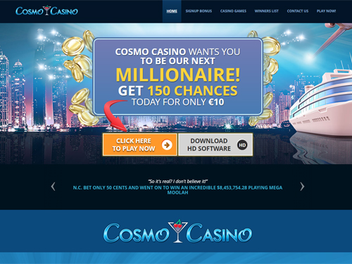 Cosmo Casino Home