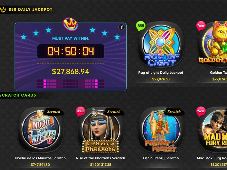 download the last version for android 888 Casino USA